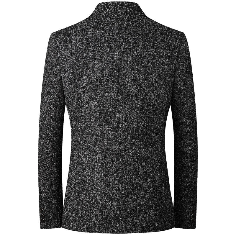 Men’s Textured Knit Blazer | Smart Casual Jacket | Modern Tailored Fit