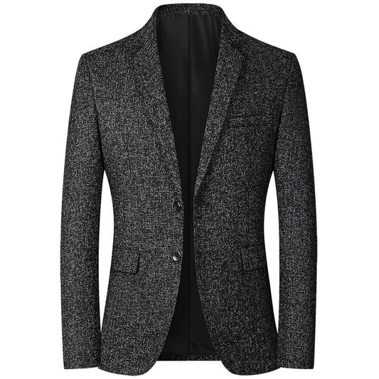 Men’s Textured Knit Blazer | Smart Casual Jacket | Modern Tailored Fit