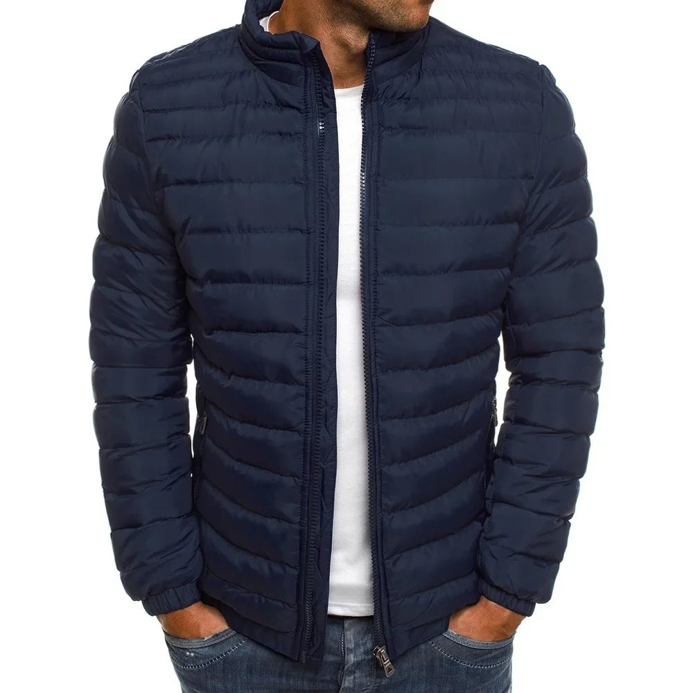 Men’s Lightweight Puffer Jacket | Quilted Insulated Outerwear | Everyday Cold-Weather Essential