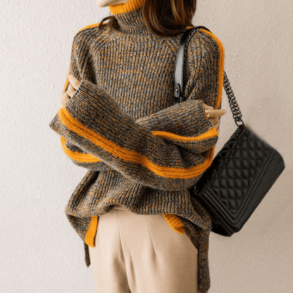 Ribbed Knit Sweater | Relaxed Fit | Soft Wool Blend