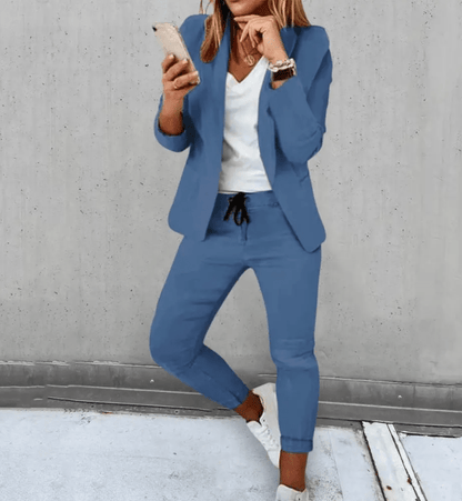 Jogger Blazer Set | Casual Tailored Fit with Stretch Jogger Pants
