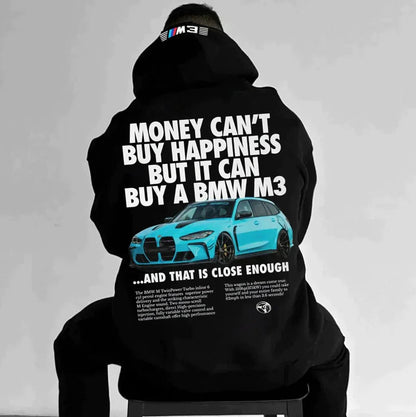 Unisex Graphic Hoodie | Porsche 911 GT3 RS Print | Streetwear-Inspired Pullover Sweatshirt