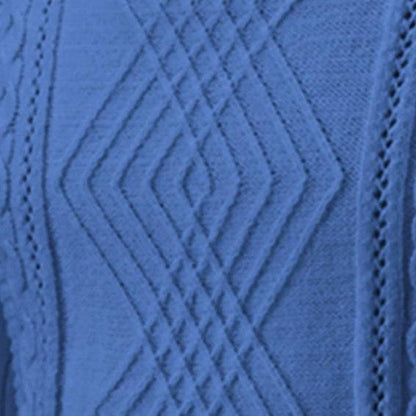 Cable Knit Turtleneck Sweater | Slim Fit with Textured Stitching
