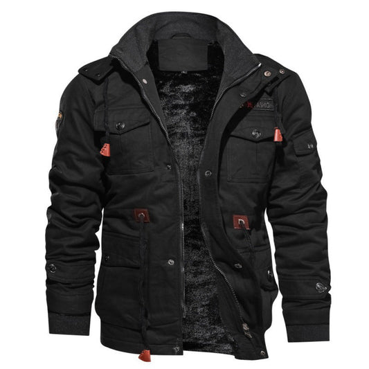 Men’s Utility Jacket | Military-Inspired Casual Outerwear | Warm Transitional Coat Canada