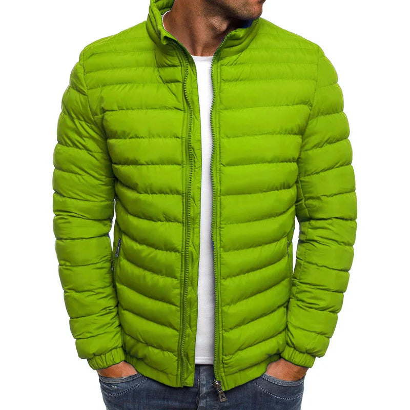 Men’s Lightweight Puffer Jacket | Quilted Insulated Outerwear | Everyday Cold-Weather Essential