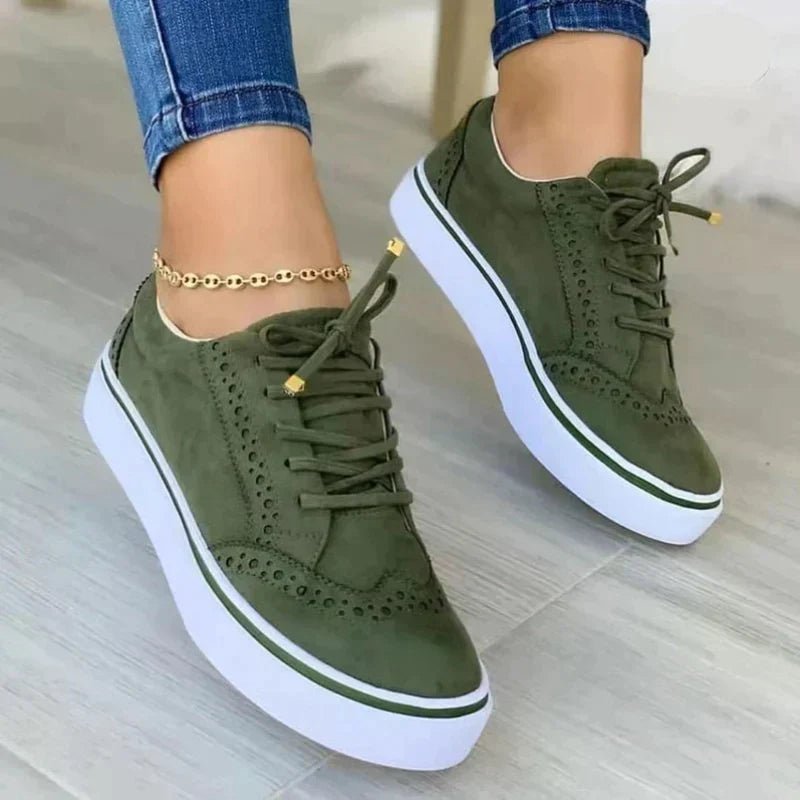 Classic Canvas Sneakers | Platform Sole | Everyday Street Style