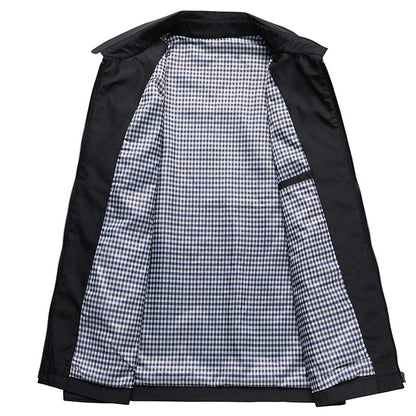 Men’s Lightweight Jacket | Casual Zip-Up Windbreaker | Transitional Outerwear Canada