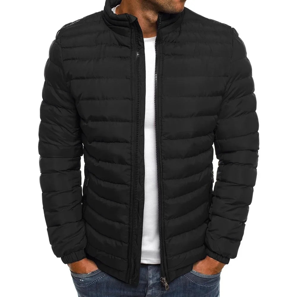 Men’s Lightweight Puffer Jacket | Quilted Insulated Outerwear | Everyday Cold-Weather Essential