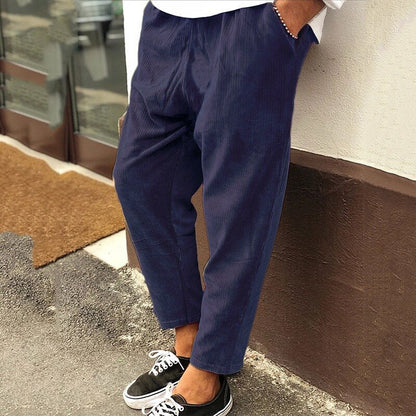 Men’s Corduroy Trousers | Relaxed Fit | Everyday Casual Pants