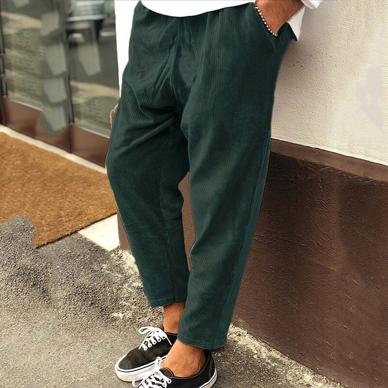 Men’s Corduroy Trousers | Relaxed Fit | Everyday Casual Pants