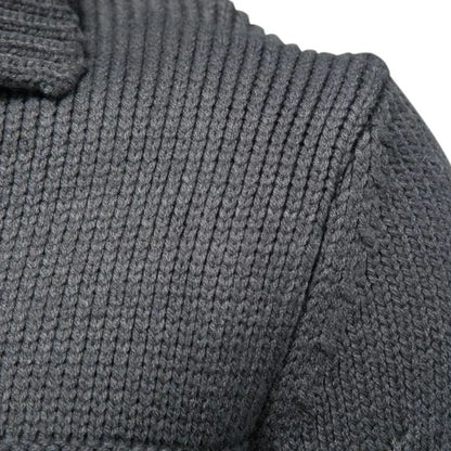 Knit Overshirt Jacket | Button-Front Cardigan Style | Warm Layer for Fall