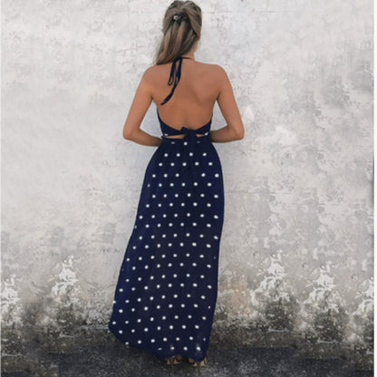 Floral Halter Maxi Dress | Ruched Bust | Lightweight Summer Style