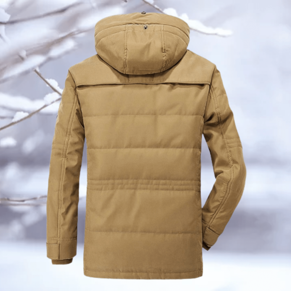 Men's Winter Parka Jacket | Faux Fur-Lined Hood | Insulated Warmth | Casual Outdoor