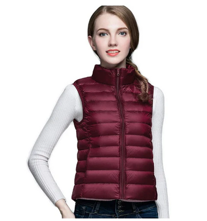 Lightweight Puffer Vest | Slim Fit Quilted Outerwear | Insulated Sleeveless Layer
