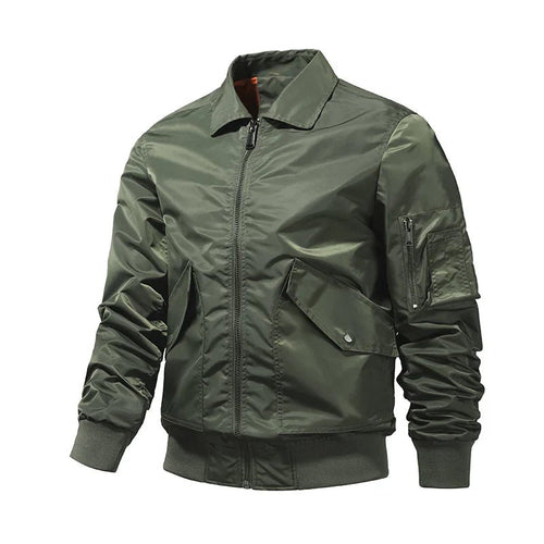 Classic Bomber Jacket | Wind-Resistant Design | Lightweight Comfort | Everyday Outerwear
