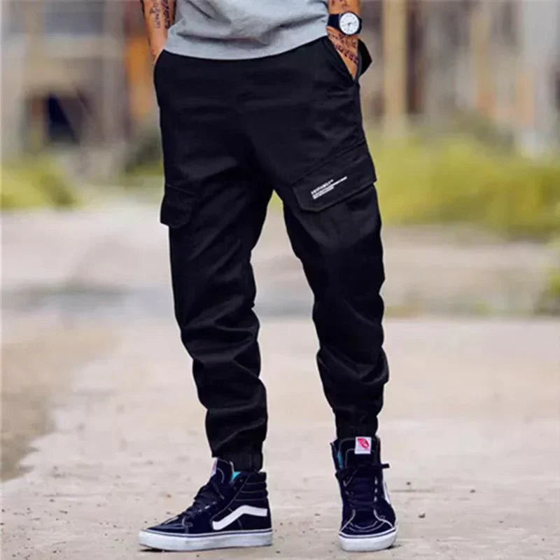 Men's Camo Jogger Pants | Drawstring Waist | Utility Pocket Design