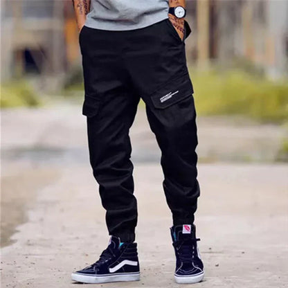 Men's Camo Jogger Pants | Drawstring Waist | Utility Pocket Design