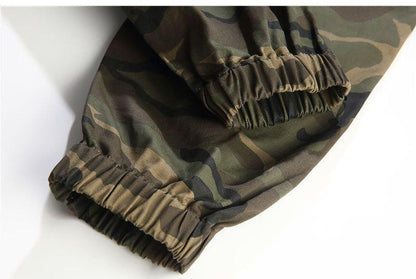 Men's Camo Jogger Pants | Drawstring Waist | Utility Pocket Design