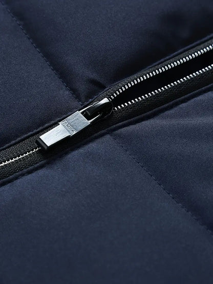 Men's Lightweight Puffer Jacket | Stand Collar | Insulated Design | Casual Winter Wear