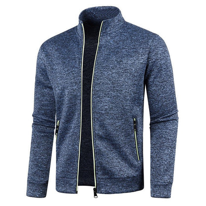 Fleece-Lined Zip-Up Jacket | Textured & Warm | Casual Essential