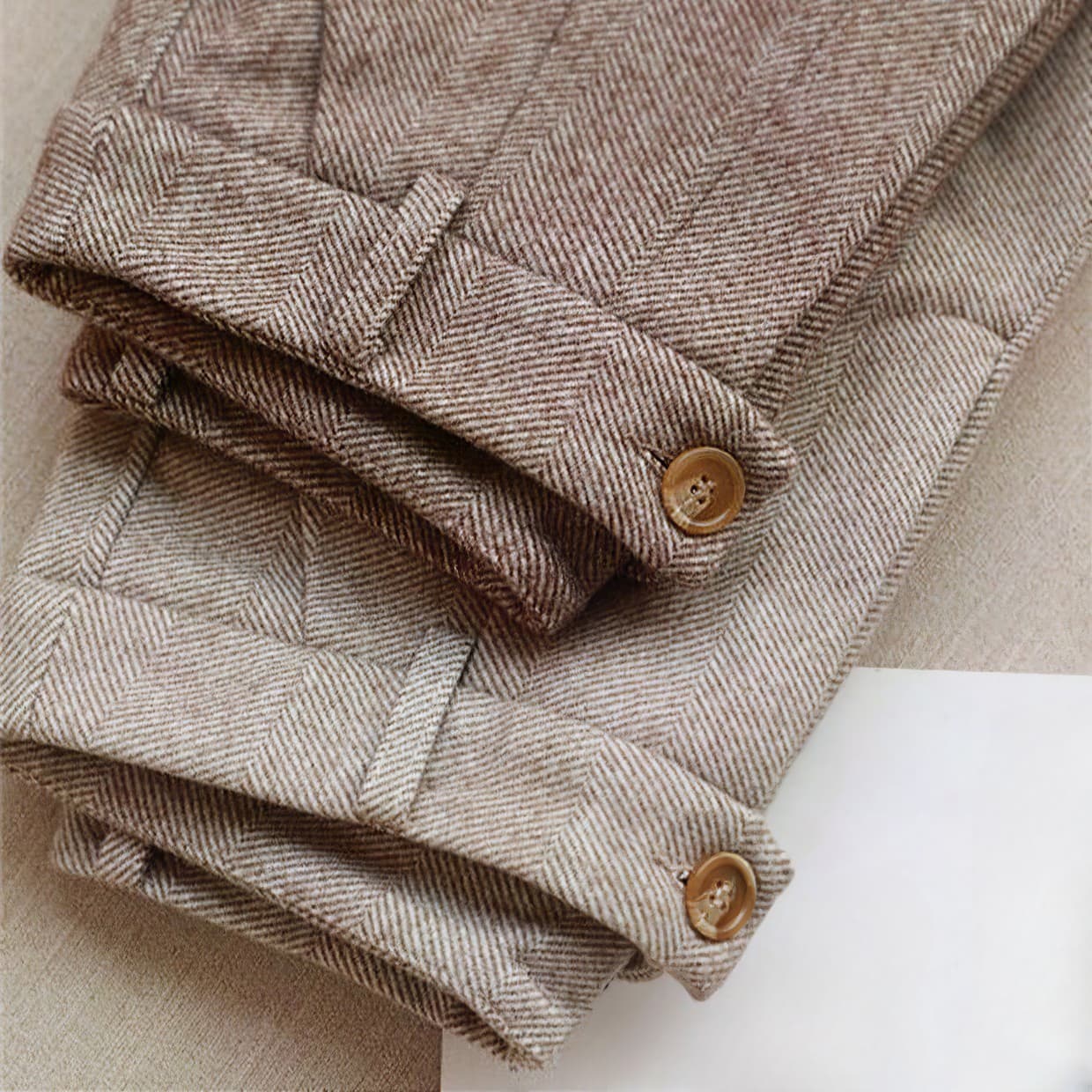 Men’s Pleated Tailored Trousers | Smart Casual Pants | Relaxed Fit with Classic Finish
