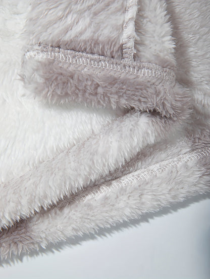 Men’s Sherpa Shirt Jacket | Plush Button-Up Shacket | Soft Everyday Outerwear