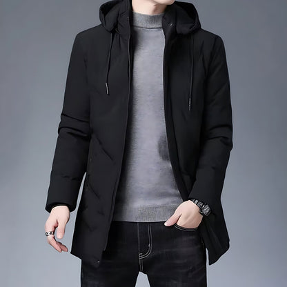 Softshell Hooded Jacket | Water-Resistant Midweight Layer | Urban Streetwear Fit