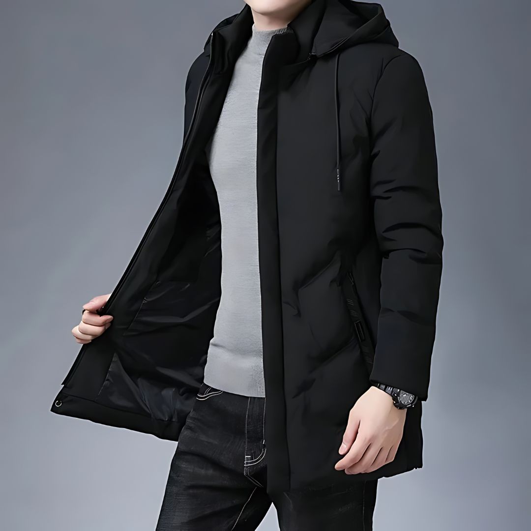 Softshell Hooded Jacket | Water-Resistant Midweight Layer | Urban Streetwear Fit