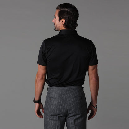 Men’s Stretch Polo Shirt | Short Sleeve | Classic Fit Performance Top