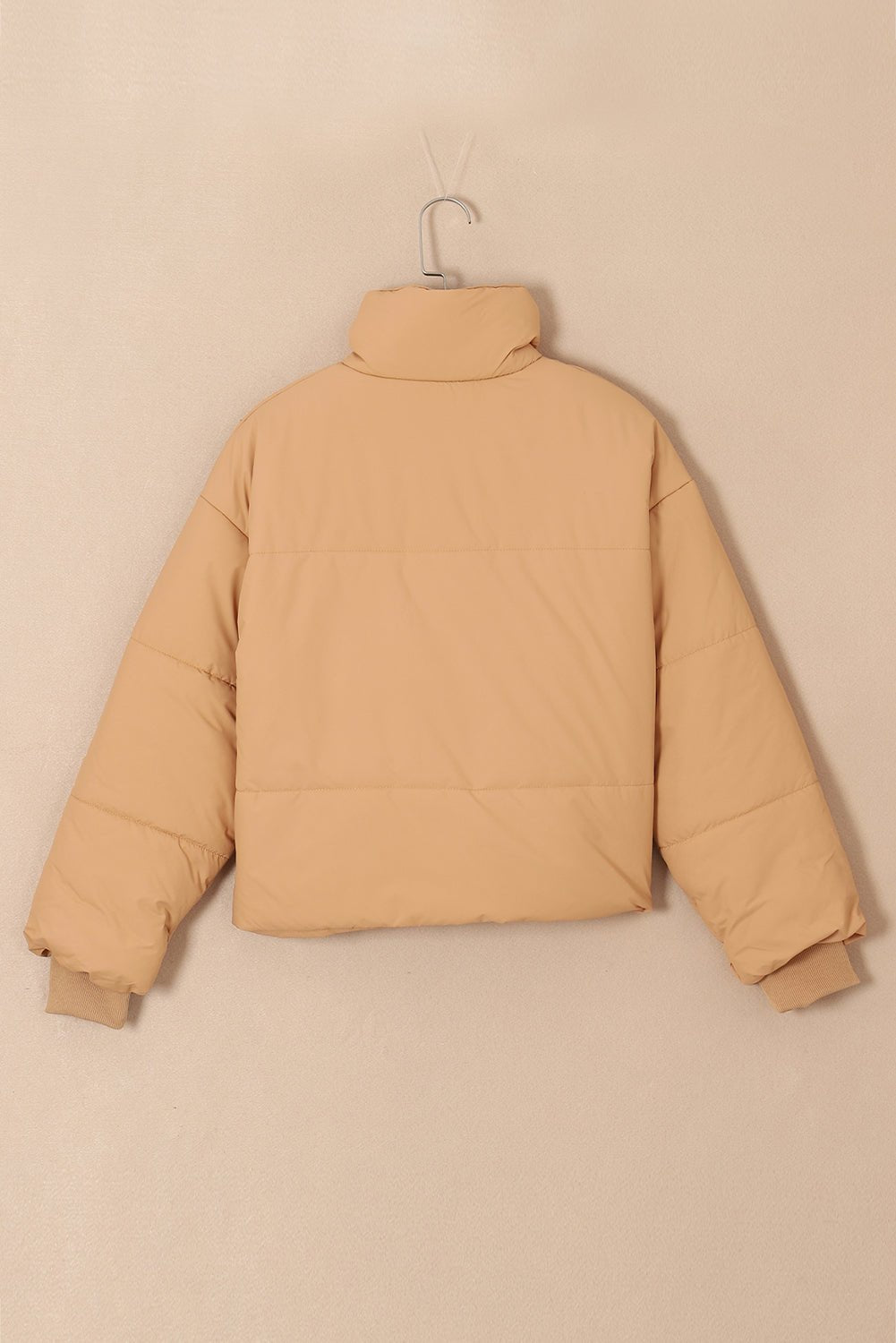 Cropped Puffer Jacket | Adjustable Hem | Lightweight Warmth | Everyday Essential
