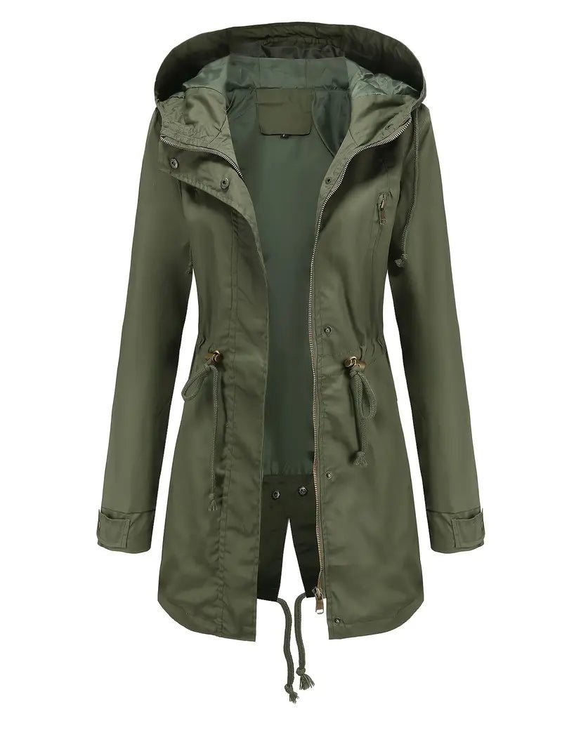 Hooded Fleece-Lined Jacket | Water-Resistant | Warm and Stylish