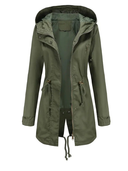 Hooded Fleece-Lined Jacket | Water-Resistant | Warm and Stylish