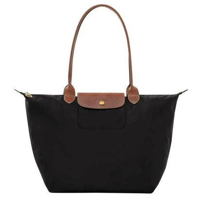 Classic Nylon Tote Bag | Zip Top | Everyday Lightweight Carryall