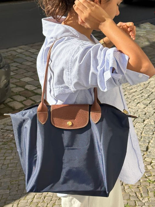 Classic Nylon Tote Bag | Zip Top | Everyday Lightweight Carryall