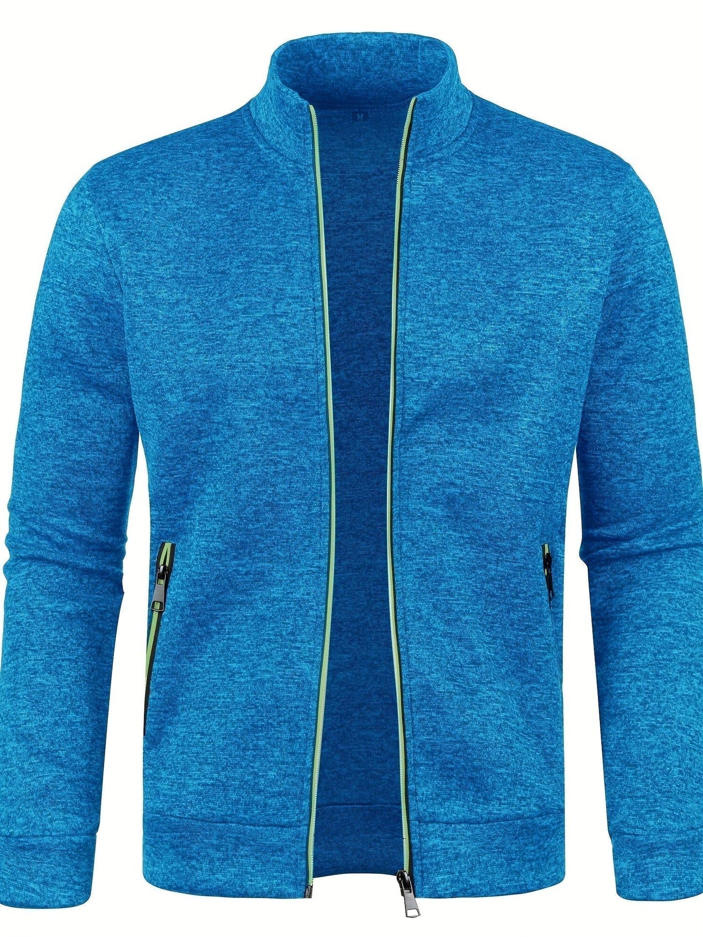Men’s Zip-Up Knit Track Jacket | Lightweight Layer | Sport-Casual Fit