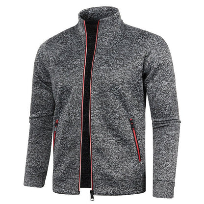 Fleece-Lined Zip-Up Jacket | Textured & Warm | Casual Essential