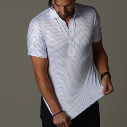 Men’s Stretch Polo Shirt | Short Sleeve | Classic Fit Performance Top