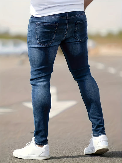 Men's Classic Slim Fit Jeans | Stretch Denim | Everyday Light Wash