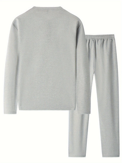Men’s Thermal Base Layer Set | Lightweight Long Underwear | Cold Weather Essential