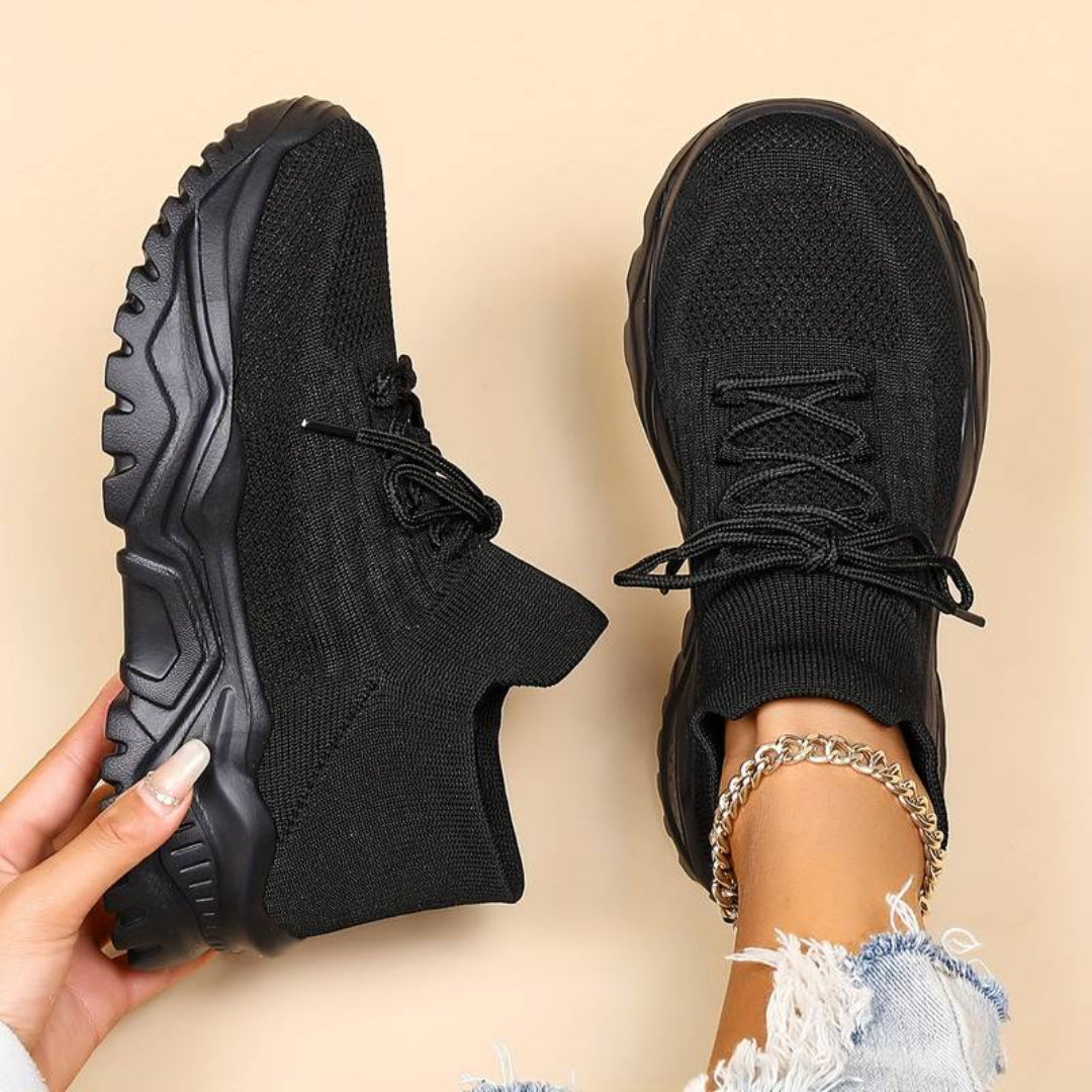 Lightweight Knit Sneakers | Sock-Fit Design | Cushioned Sole Comfort