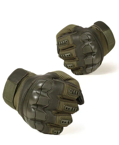 Men’s Tactical Combat Gloves | Hard Knuckle Protection & Touchscreen Ready