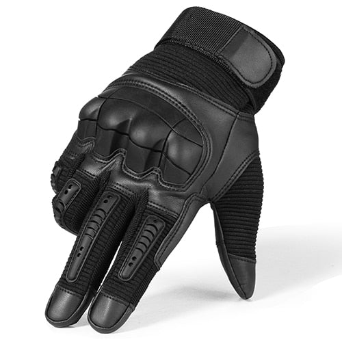 Men’s Tactical Combat Gloves | Hard Knuckle Protection & Touchscreen Ready