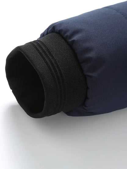 Men's Lightweight Puffer Jacket | Stand Collar | Insulated Design | Casual Winter Wear