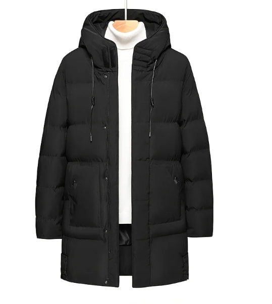 Men’s Heavyweight Puffer Parka | Long Hooded Winter Coat | Extreme Cold Outerwear Canada
