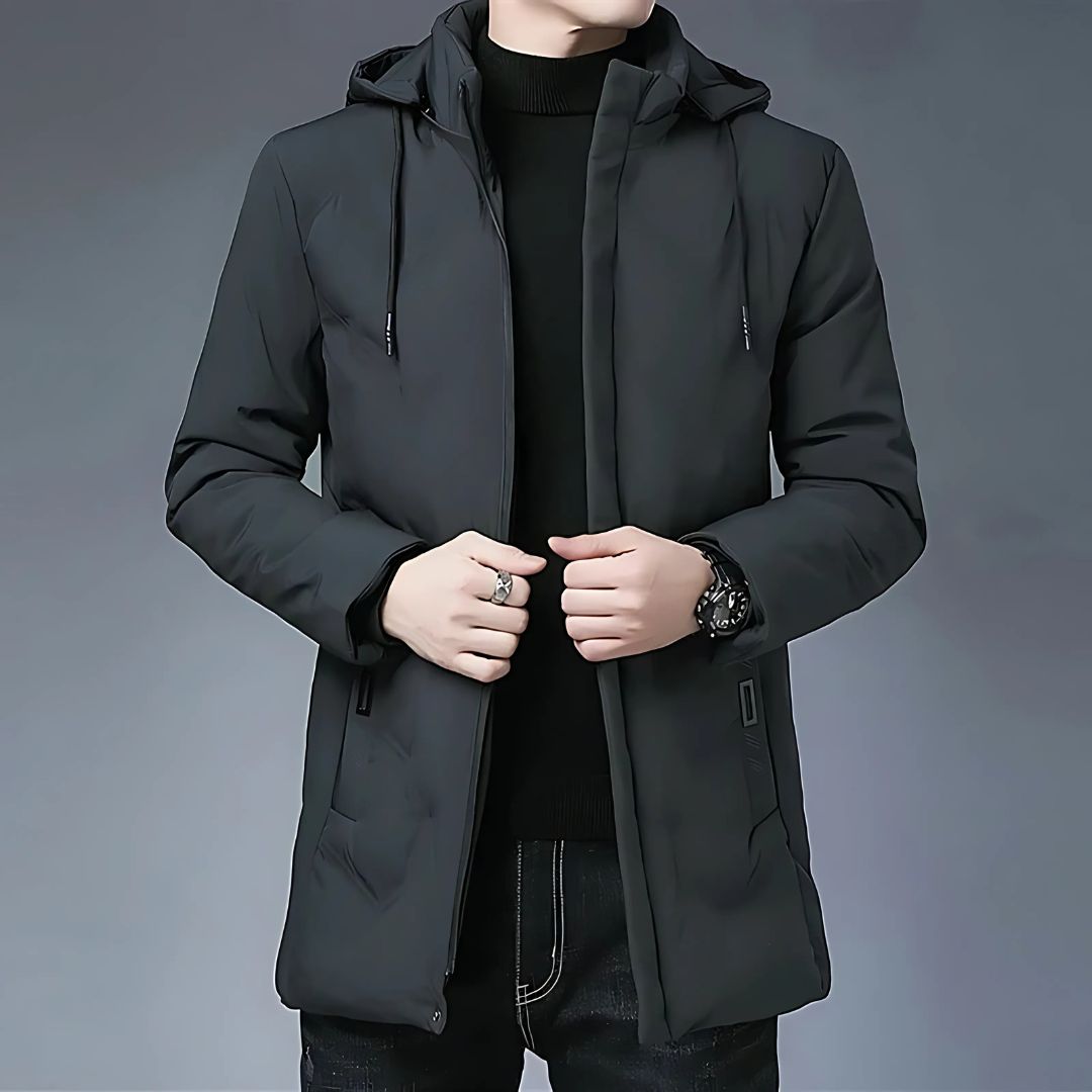 Softshell Hooded Jacket | Water-Resistant Midweight Layer | Urban Streetwear Fit