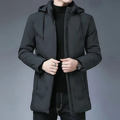 Softshell Hooded Jacket | Water-Resistant Midweight Layer | Urban Streetwear Fit