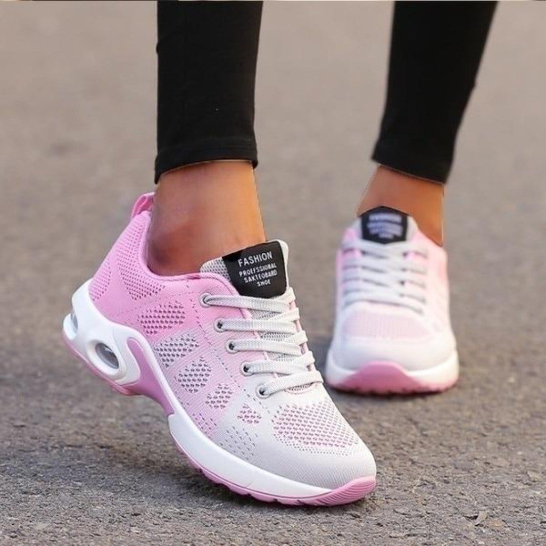 Breathable Mesh Walking Sneakers | Lightweight Active Footwear for Women