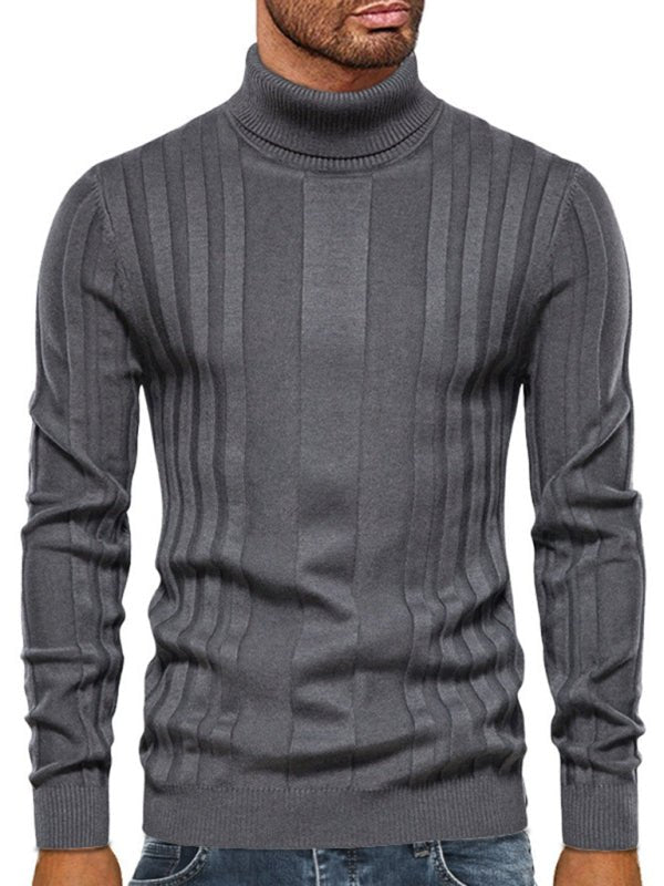 Ribbed Turtleneck Sweater | Slim Fit | Stylish and Warm