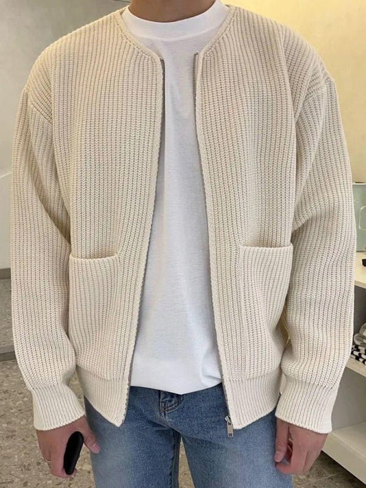 Ribbed Open-Front Cardigan | Minimalist Design | Comfortable and Stylish