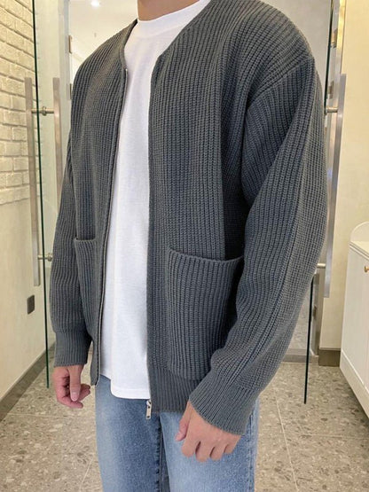 Ribbed Open-Front Cardigan | Minimalist Design | Comfortable and Stylish